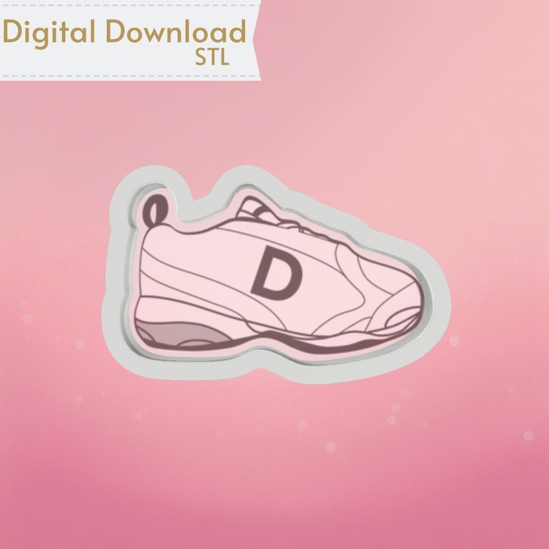 Dad Sneaker Cookie Cutter STL