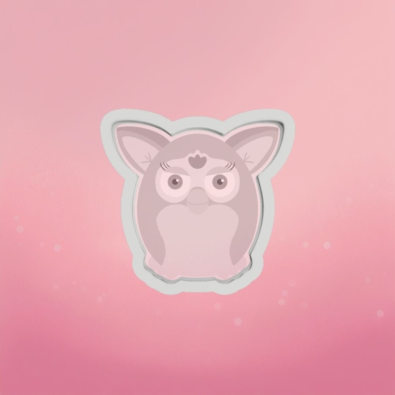 Furry Monster Cookie Cutter