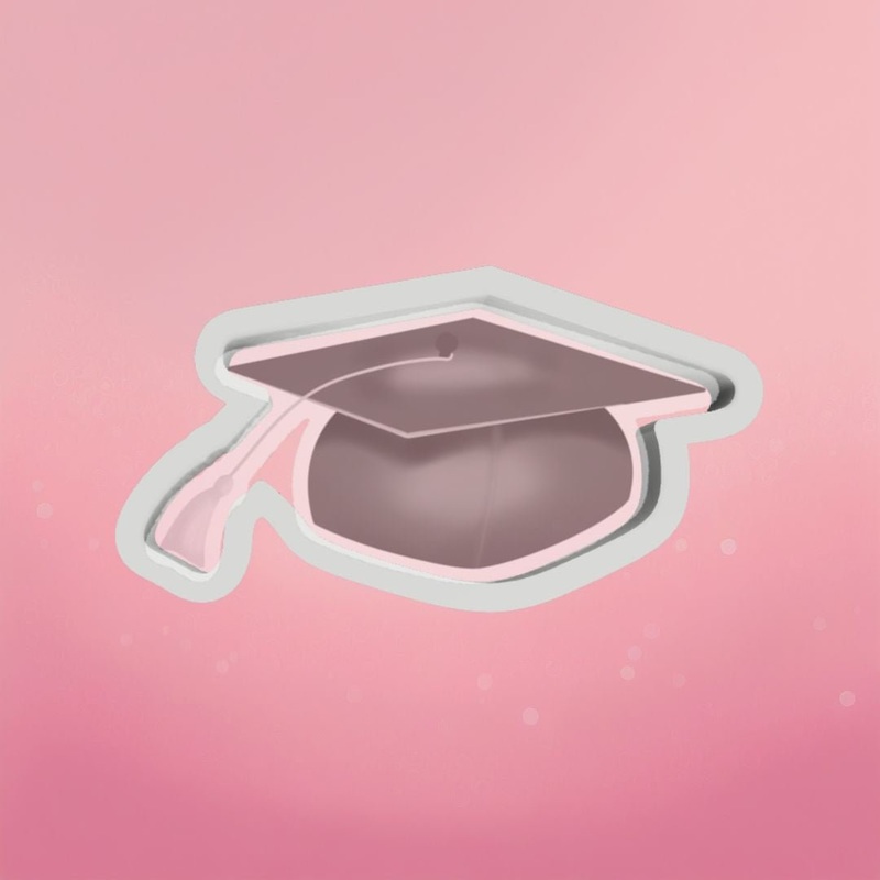 Graduation Cap Cookie Cutter