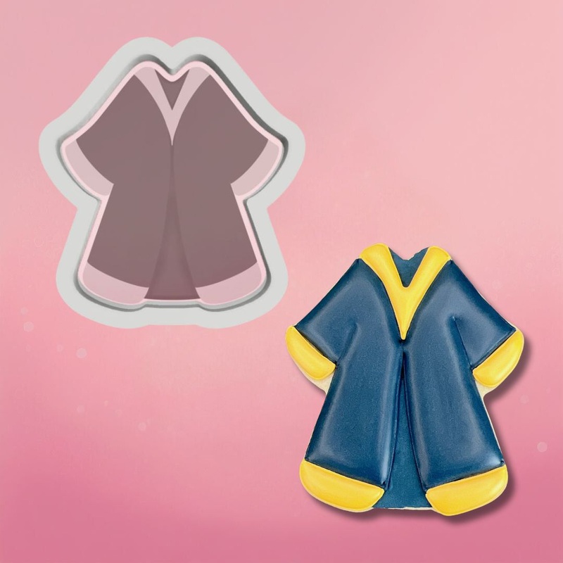 Graduation Gown Cookie Cutter