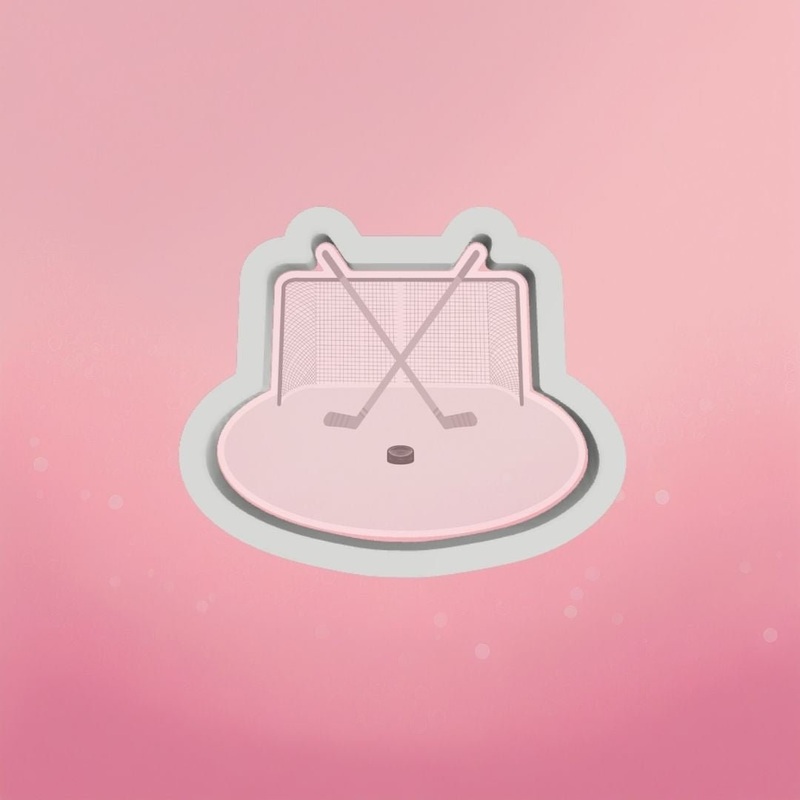 Hockey Net Cookie Cutter