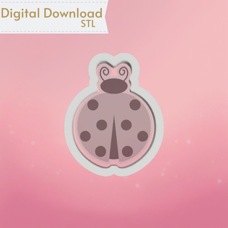 Lady Bug Cookie Cutter STL