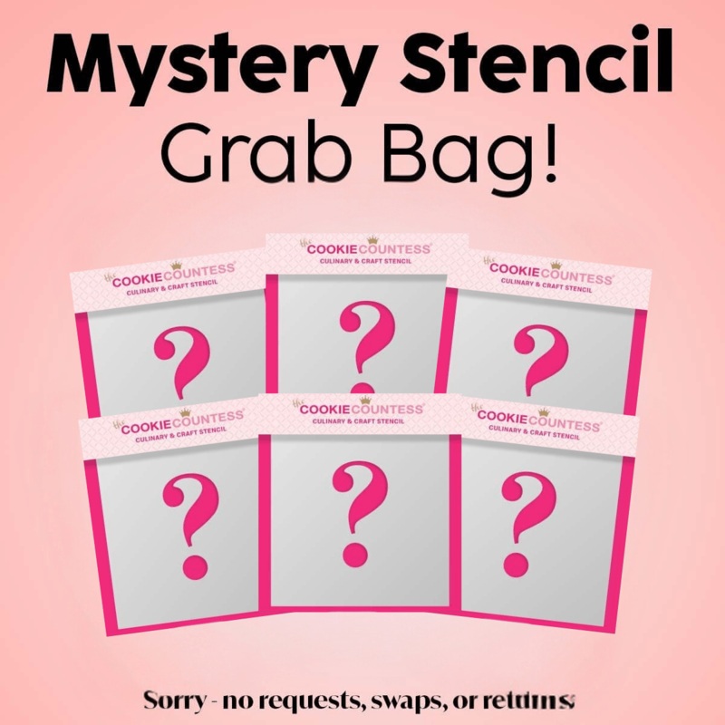 Mystery Stencil Grab Bag: 6 Stencils!