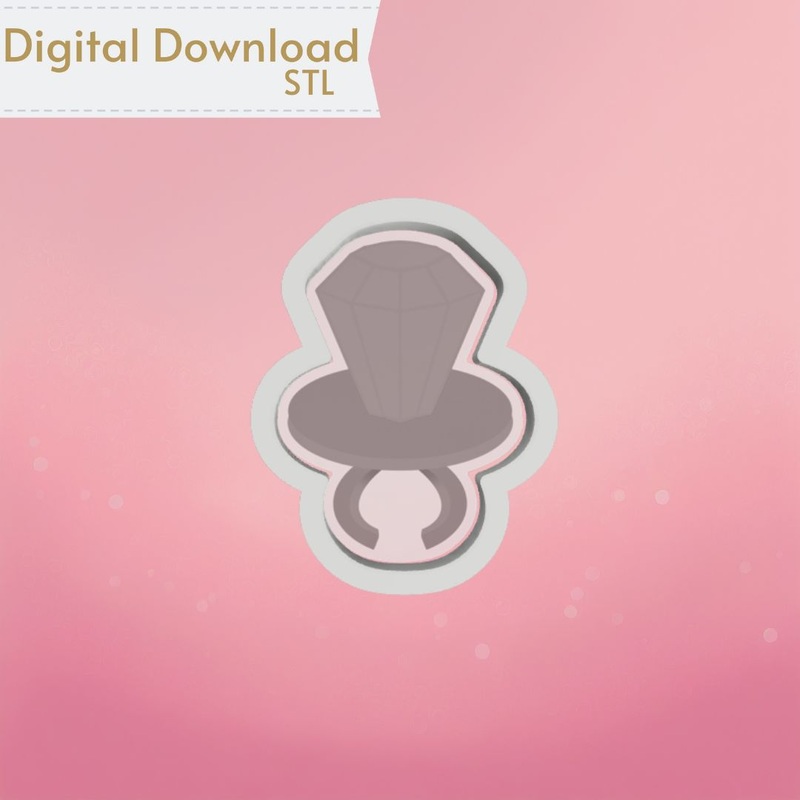Ring Candy Cookie Cutter STL