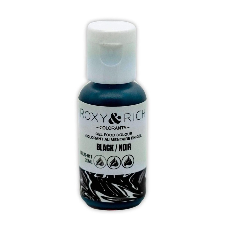 Roxy & Rich Gel Food Color for Chocolate 20ml- Black