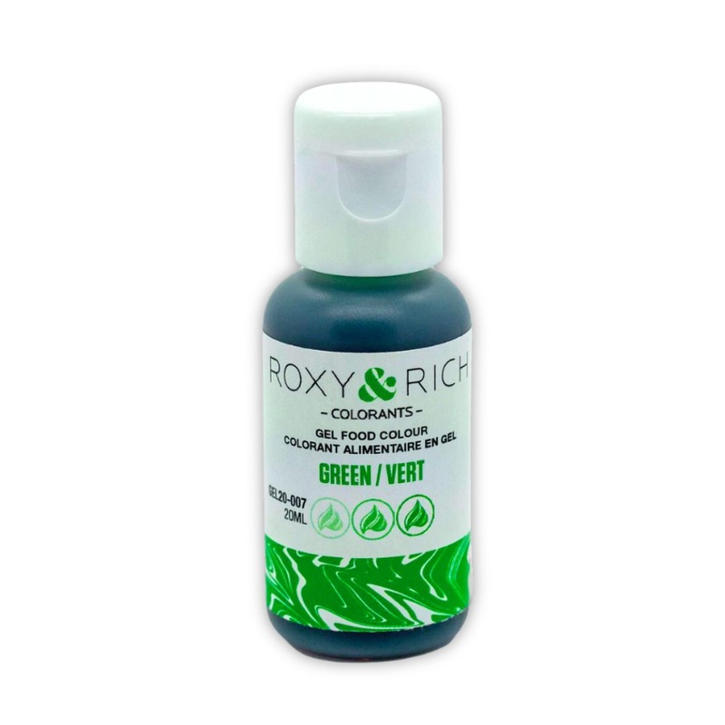Roxy & Rich Gel Food Color for Chocolate 20ml- Green