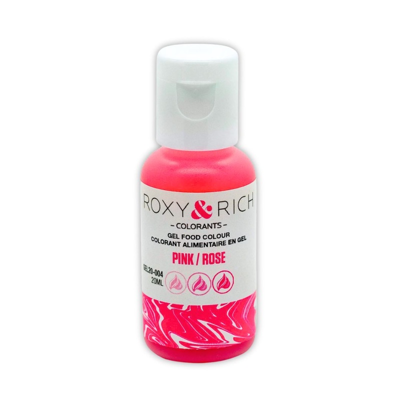 Roxy & Rich Gel Food Color for Chocolate  20ml-Pink