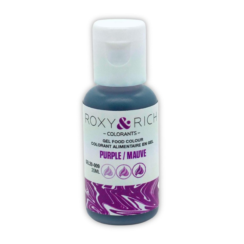 Roxy & Rich Gel Food Color for Chocolate 20ml-Purple