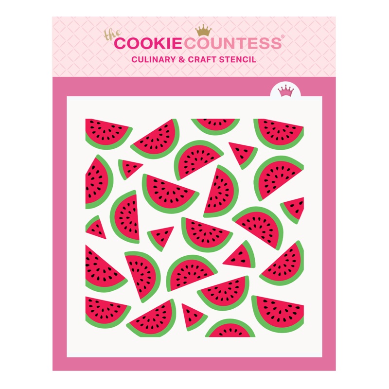 Summer Watermelon Stencil set ( 3pc)