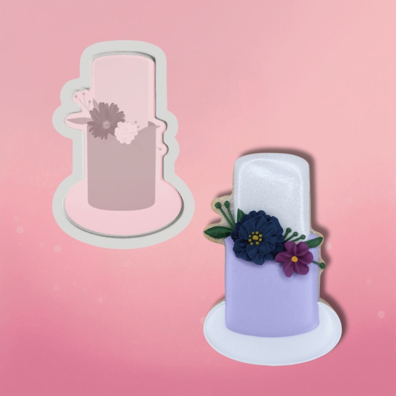 Two Tier Wedding Cake Cookie Cutter
