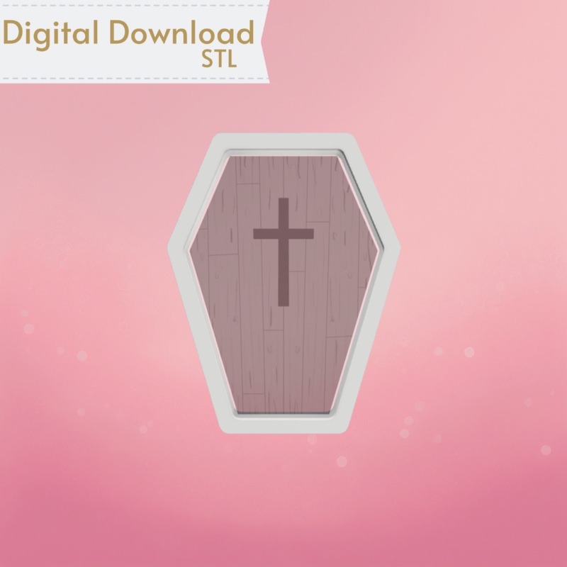 Coffin Cookie Cutter STL