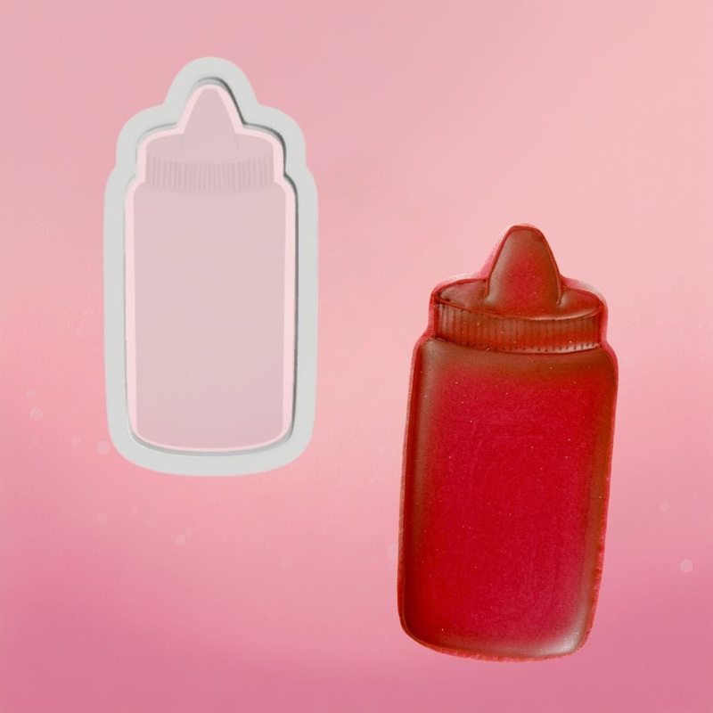 Ketchup/Mustard Bottle Cookie Cutter