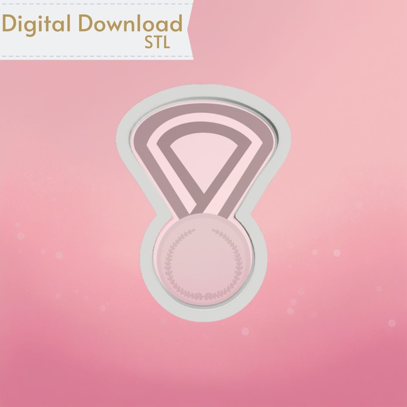 Medal Cookie Cutter STL