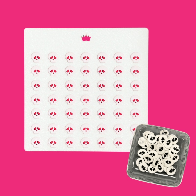 Skull 2pc Sprinkle Stencil