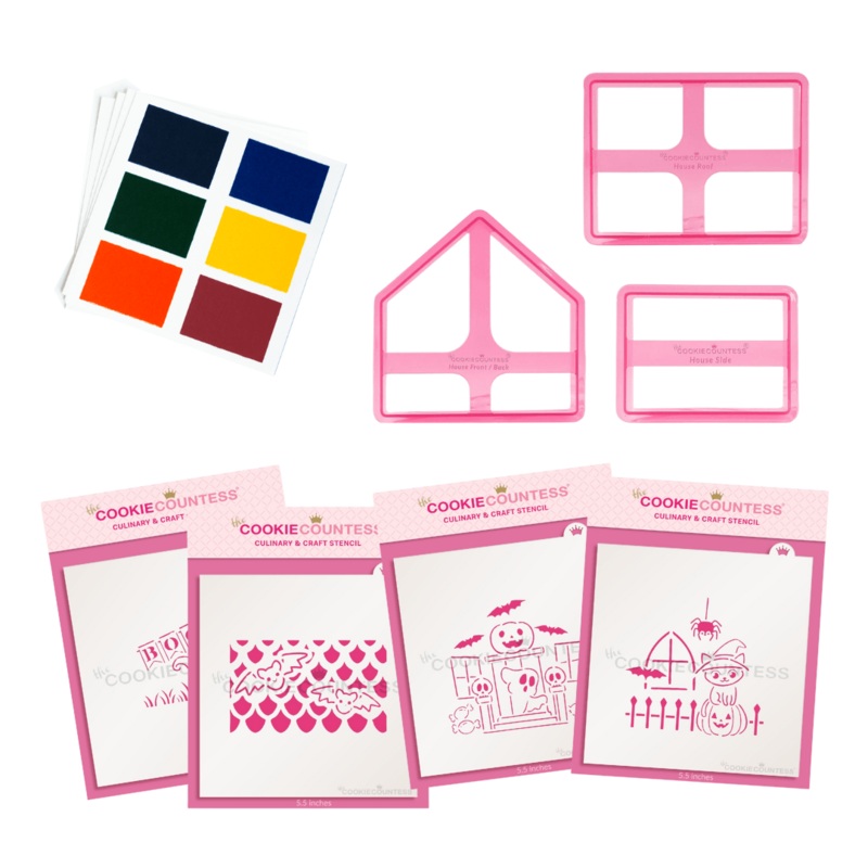 Spooky Shack Halloween Cookie House Bundle