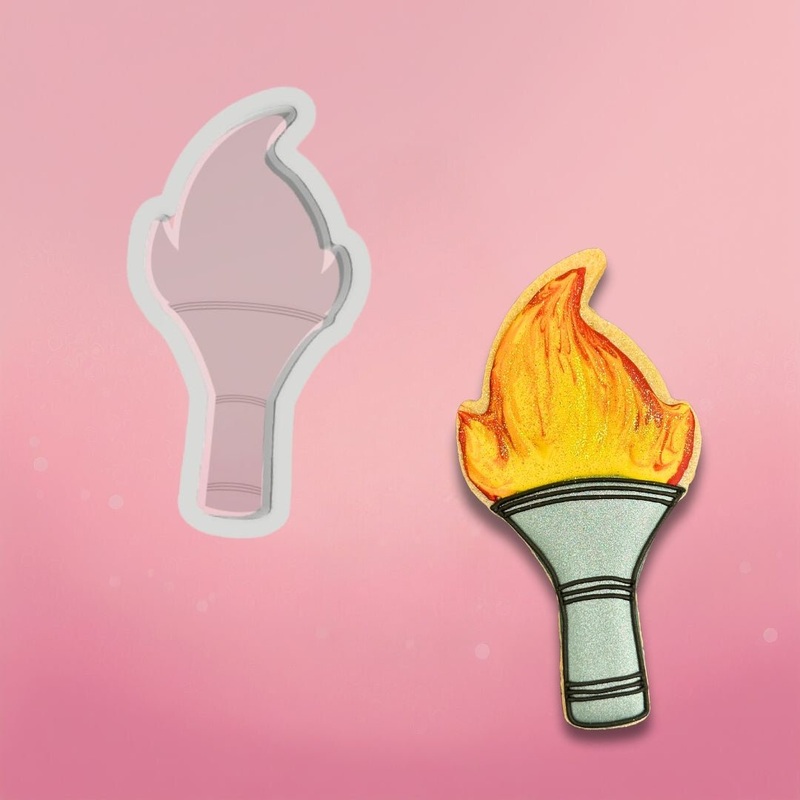 Torch Cookie Cutter
