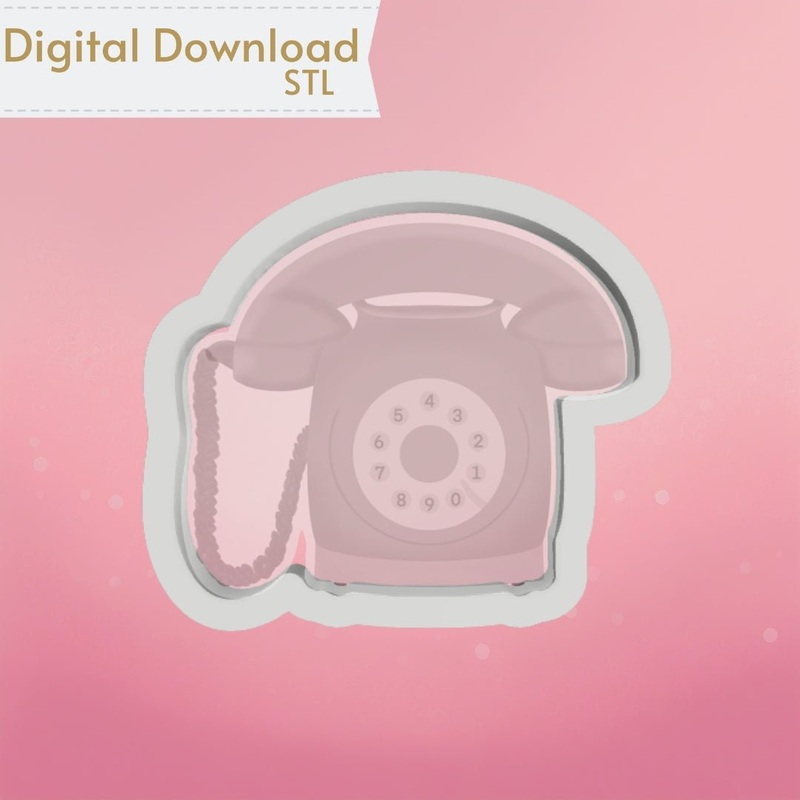 Vintage Phone Cutter STL
