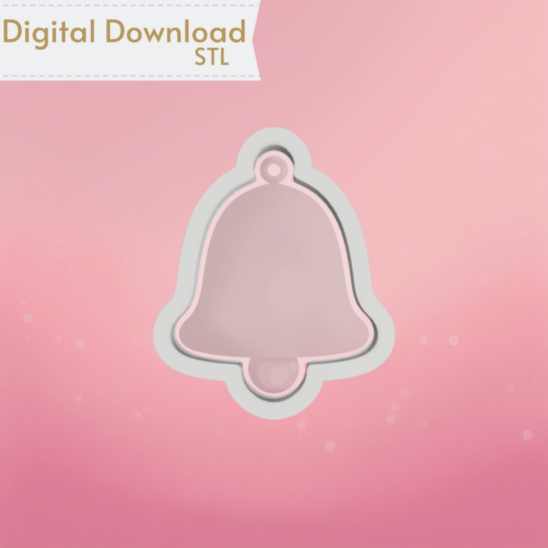 Bell Cookie Cutter STL
