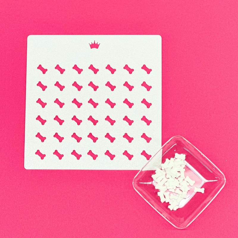 Bones Sprinkle Stencil