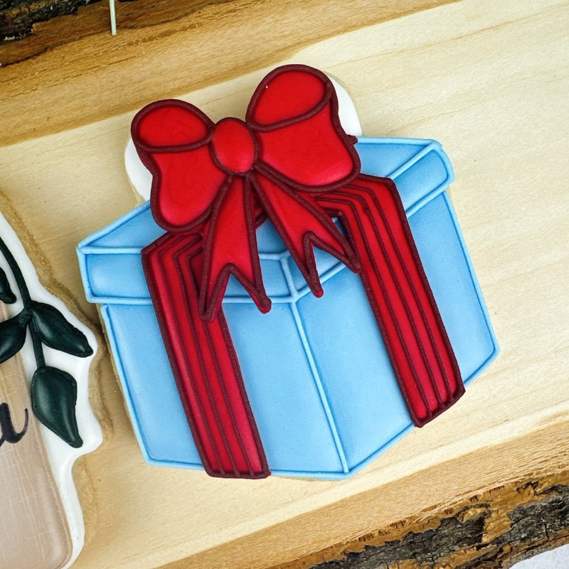 Christmas Present Cookie Cutter