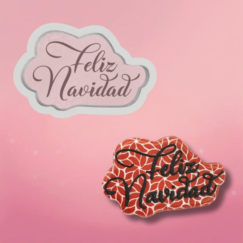 Feliz Navidad Cookie Cutter
