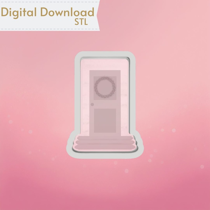 Front Door Cookie Cutter STL