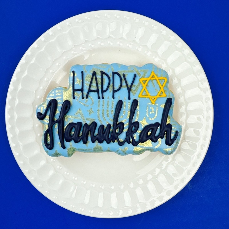 Happy Hanukkah Cookie Cutter