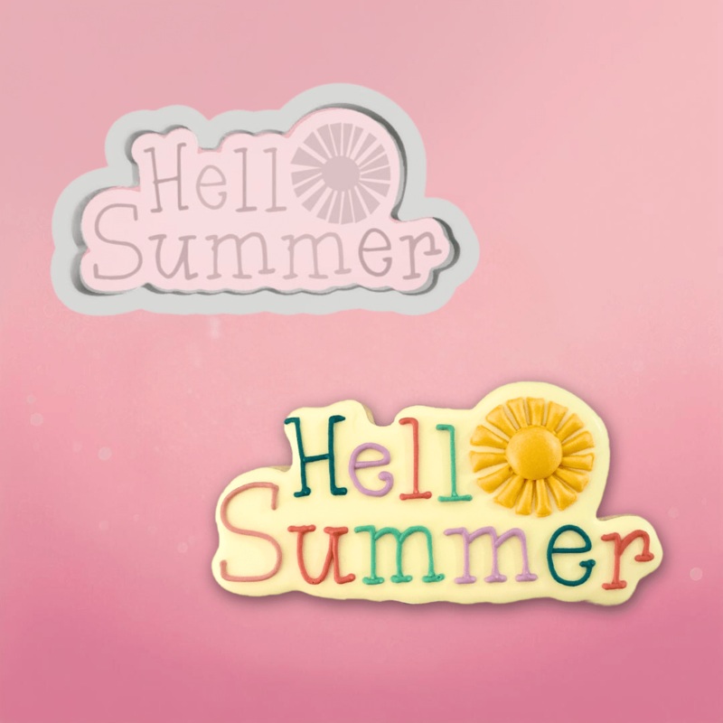 Hello Summer Cookie Cutter
