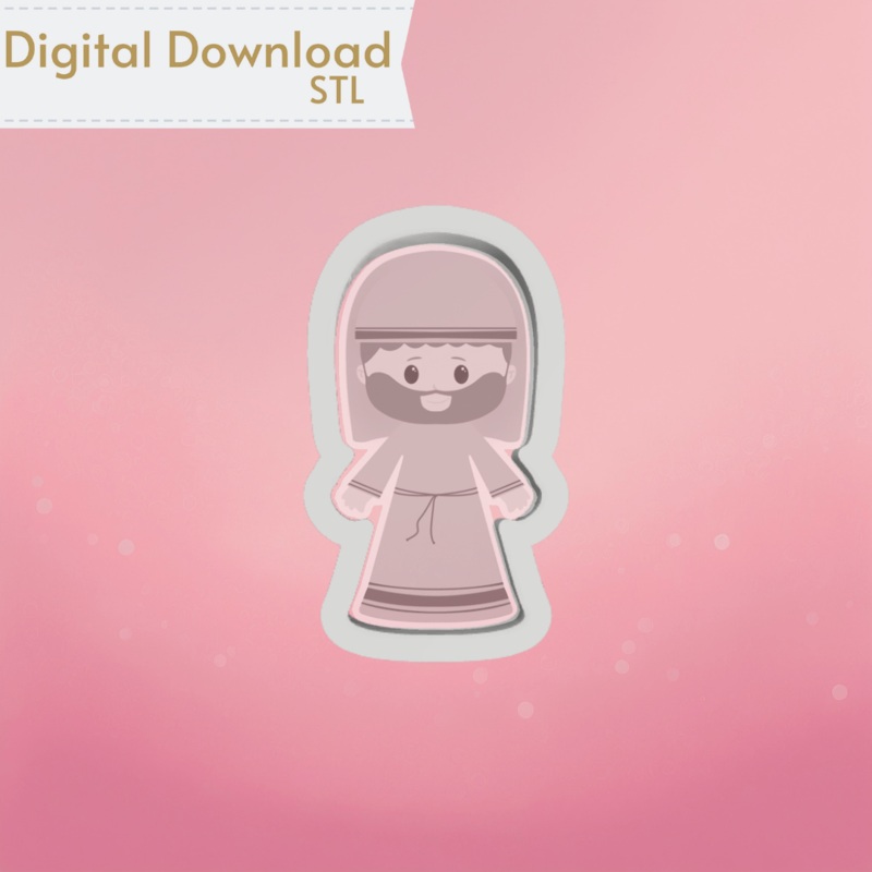 Joseph Cookie Cutter STL