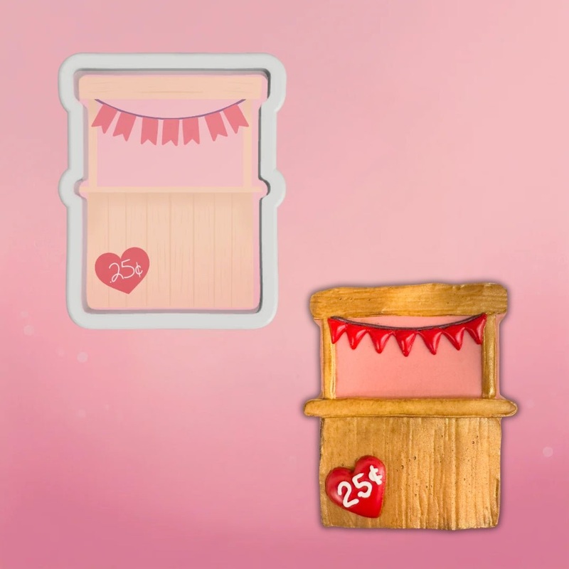 Kissing Booth Cookie Cutter