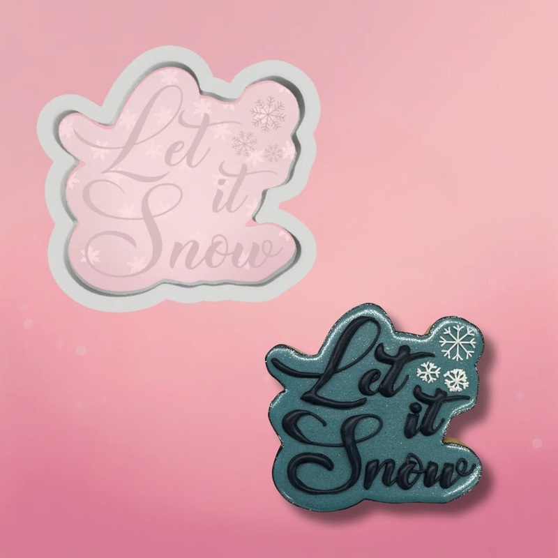 Let it Snow Cookie Cutter