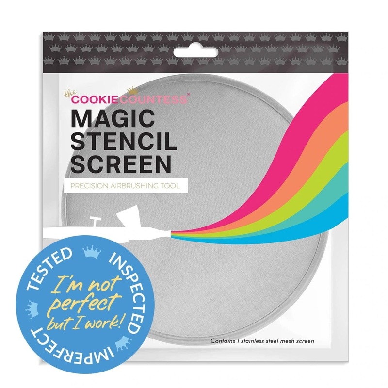 Magic Stencil Screen Airbrushing Tool VISUALLY IMPERFECT