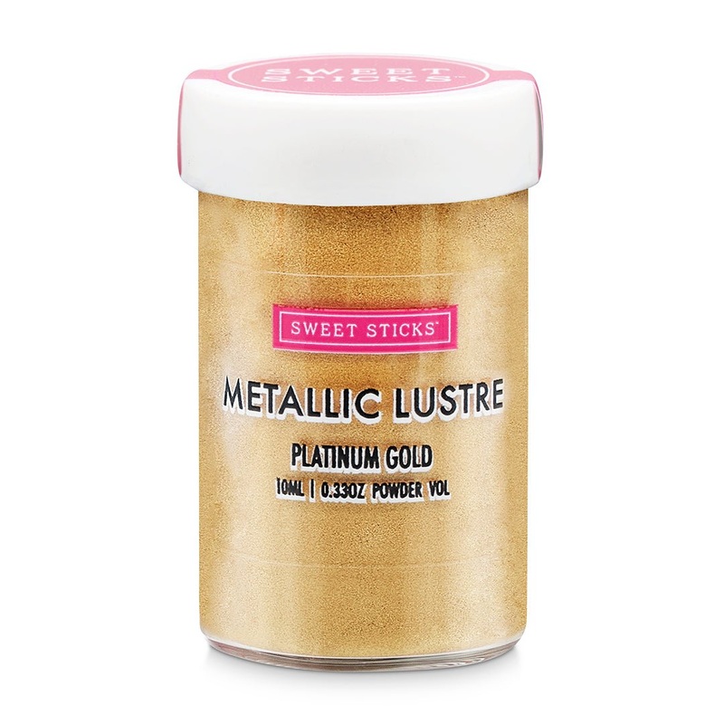 Metallic Lustre Dust -Platinum Gold 4g