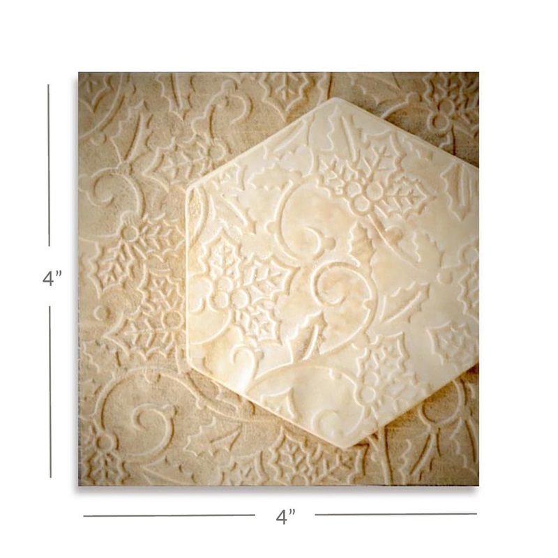 Parchment Texture Sheets - Holly Branches