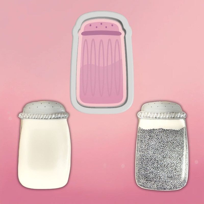 Salt/Pepper Shaker Cookie Cutter