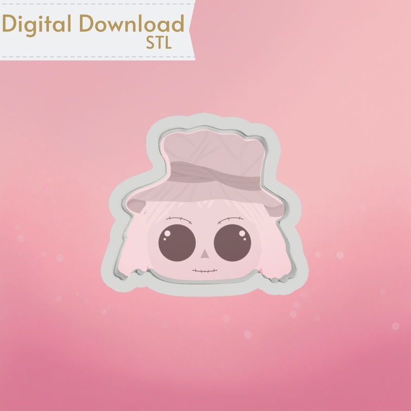 Scarecrow Cookie Cutter STL