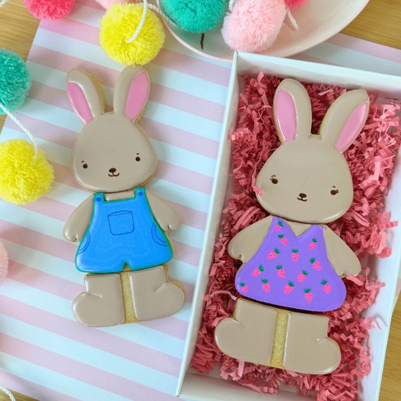 3pc Bunny Cookie Cutter Set