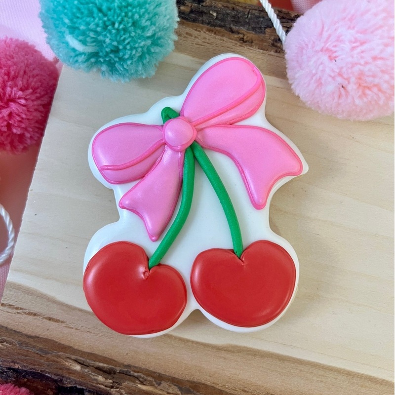 Cherries with Bow Cookie Cutter