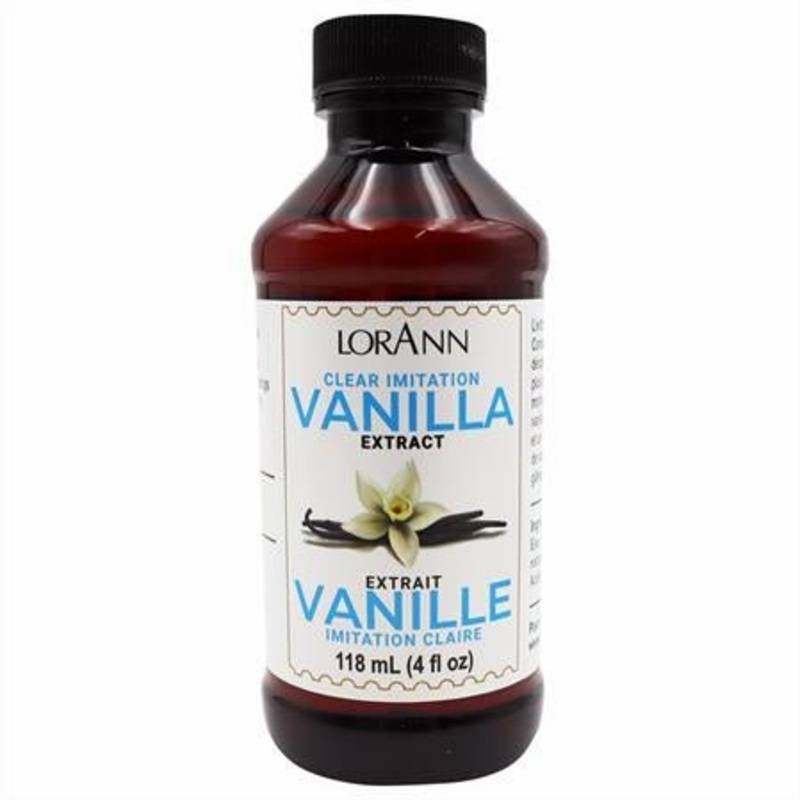 Clear Imitation Vanilla Extract 4 oz