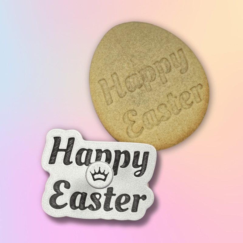 Happy Easter Cookie Stamp