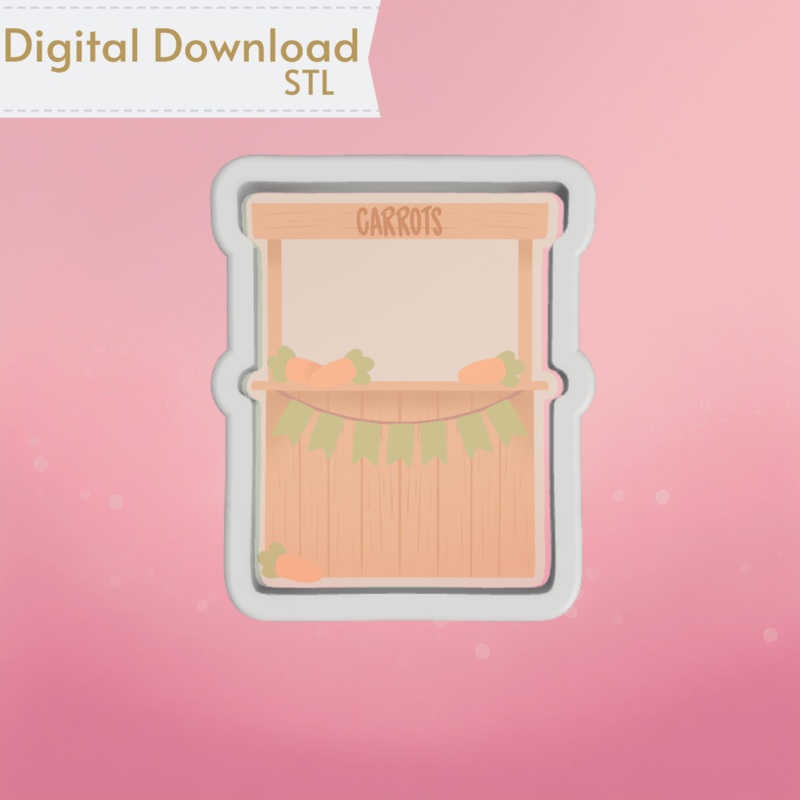Kissing Booth Cookie Cutter STL