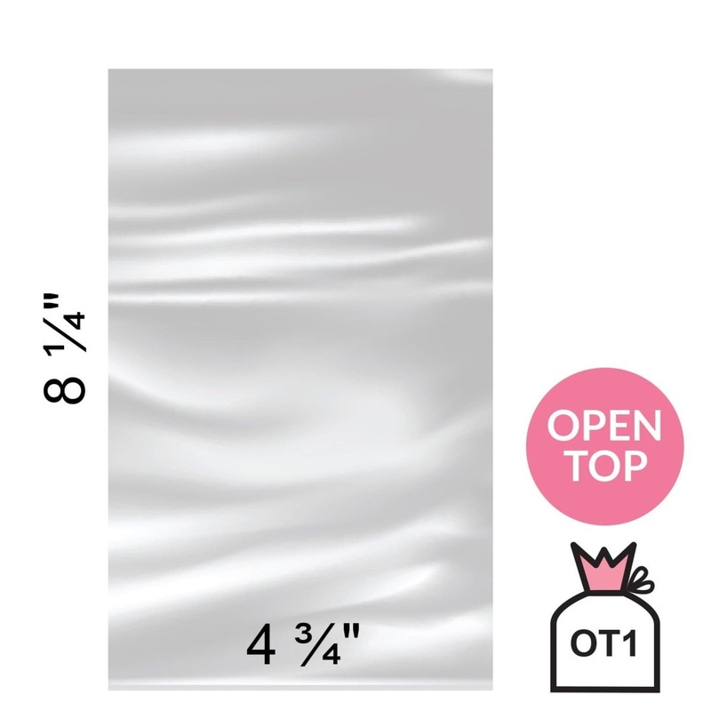 Ultra Clear Cookie Bags 4 3/4 x 8 1/4" - pack of 100