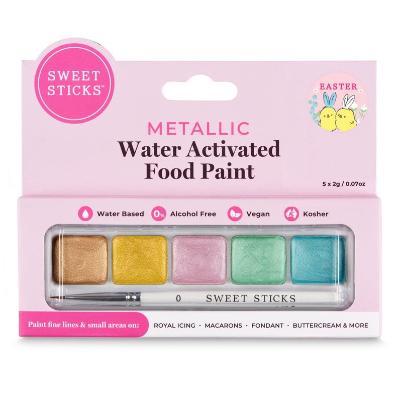 Water Activated Food Paint - Easter/ Floral
