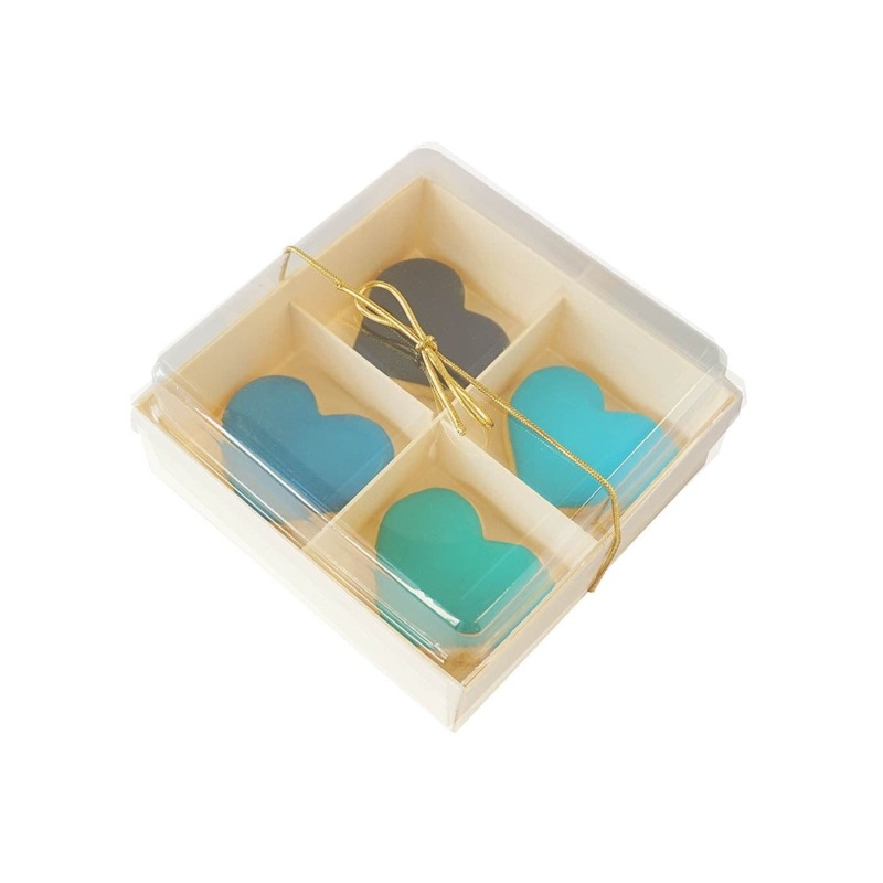 Wood Cookie Box 4.85 x 4.85 x 2.25"