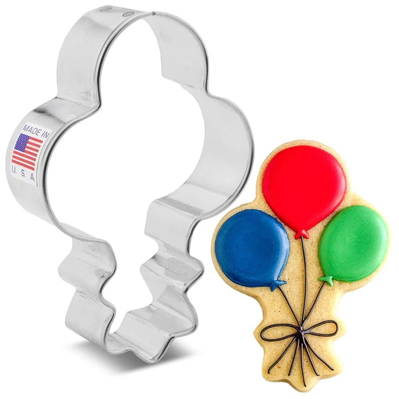 Bunch of Balloons Cookie Cutter 3.8"