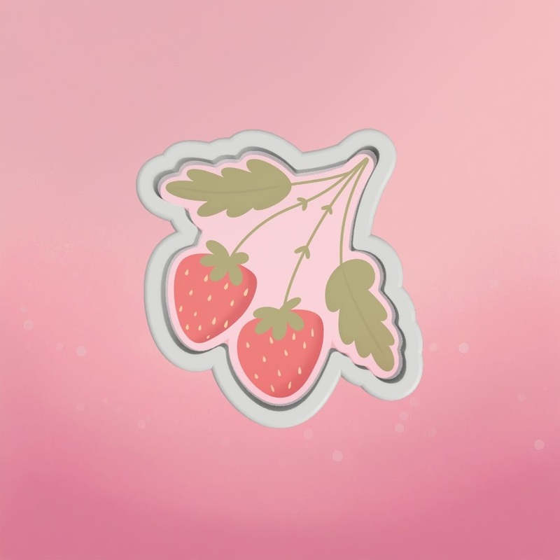 Bunch of Strawberries Cookie Cutter