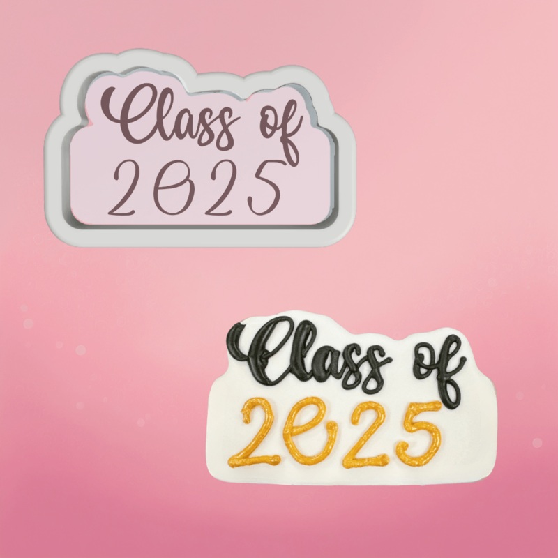 Class of... Plaque Cookie Cutter