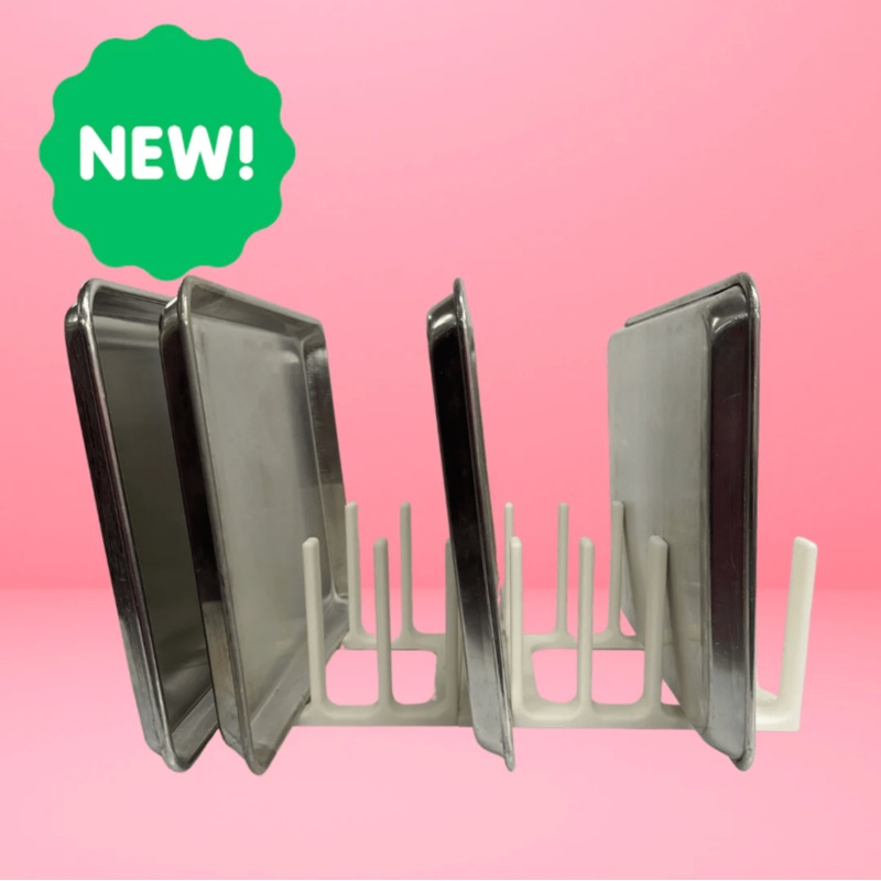 Cookie Sheet Drying and Storage Rack