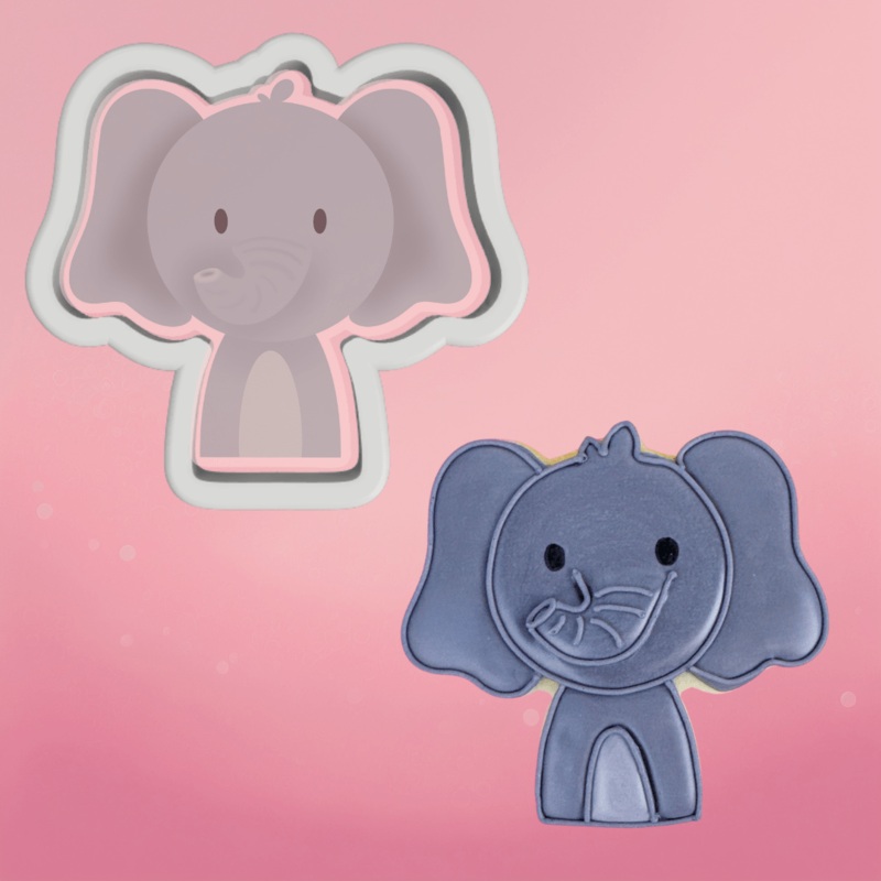 Elephant Cookie Cutter