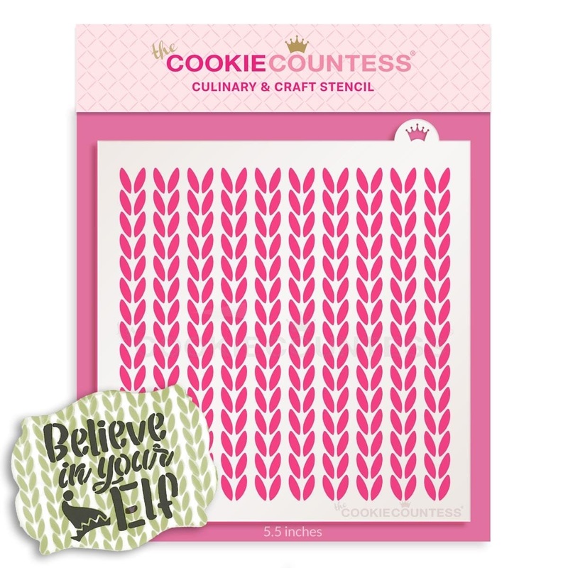 Knit Pattern Stencil